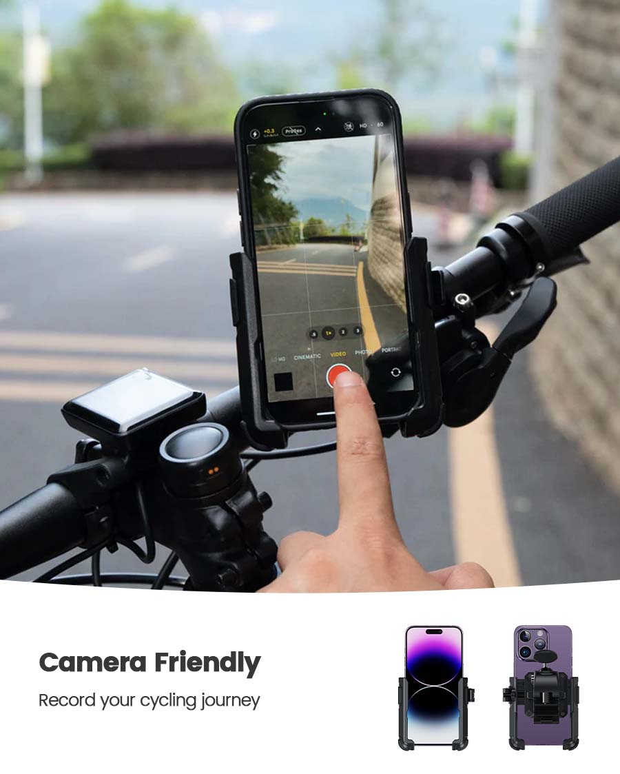 Bike Phone Holder for E-Bikes & Scooters