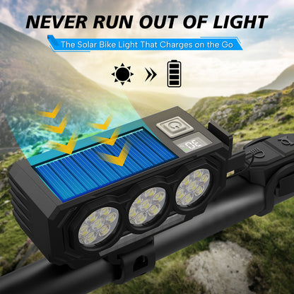 21 LED Headlight With Solar