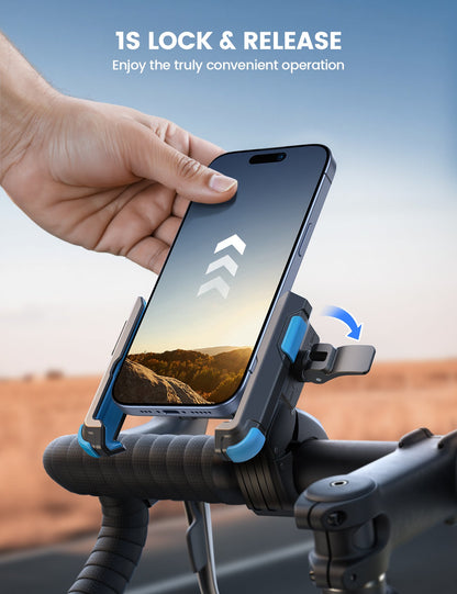 Bike Phone Mount Scooter Handlebar Clip
