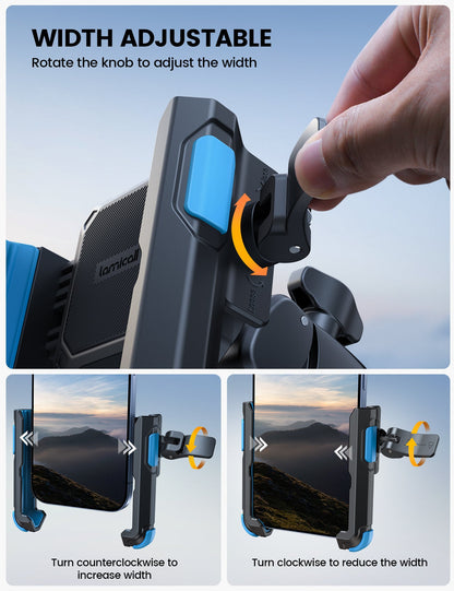 Bike Phone Mount Scooter Handlebar Clip