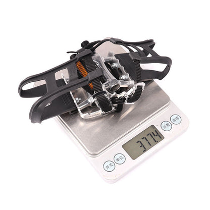 Quick-Release Detachable Bicycle Pedals – Aluminum Alloy Flat Platform with Safety Locking Clips for Folding