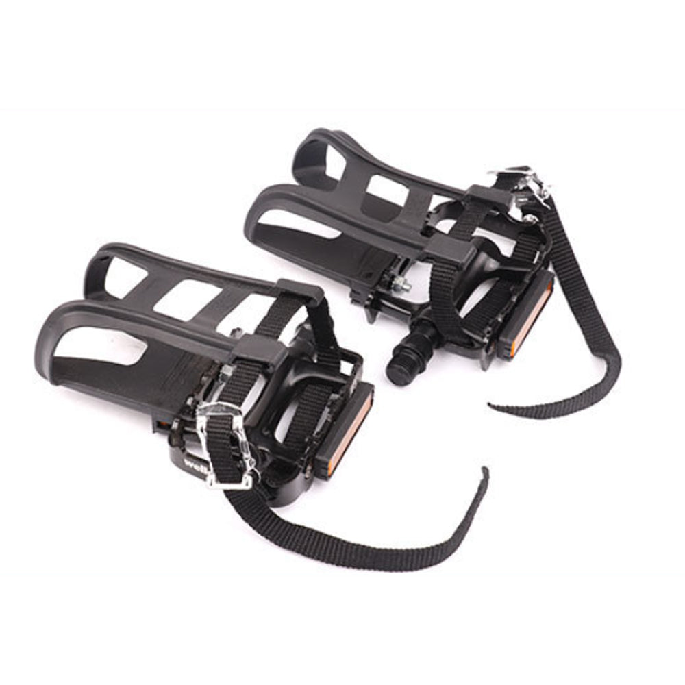 Quick-Release Detachable Bicycle Pedals – Aluminum Alloy Flat Platform with Safety Locking Clips for Folding