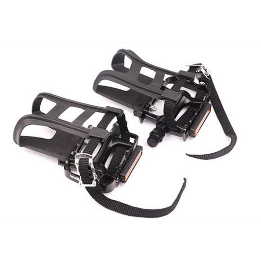 Quick-Release Detachable Bicycle Pedals – Aluminum Alloy Flat Platform with Safety Locking Clips for Folding