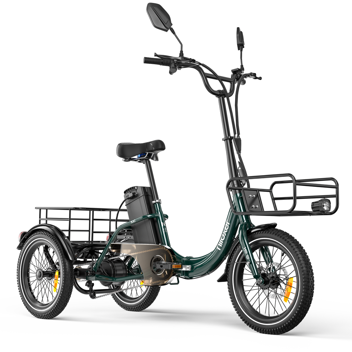 Foldable Electric Tricycle for Adults & Seniors