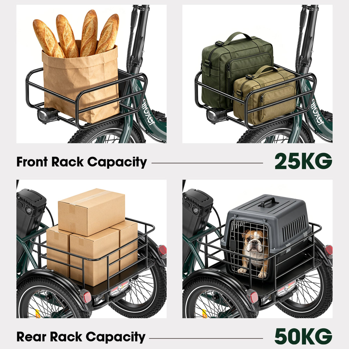 Foldable Electric Tricycle for Adults & Seniors