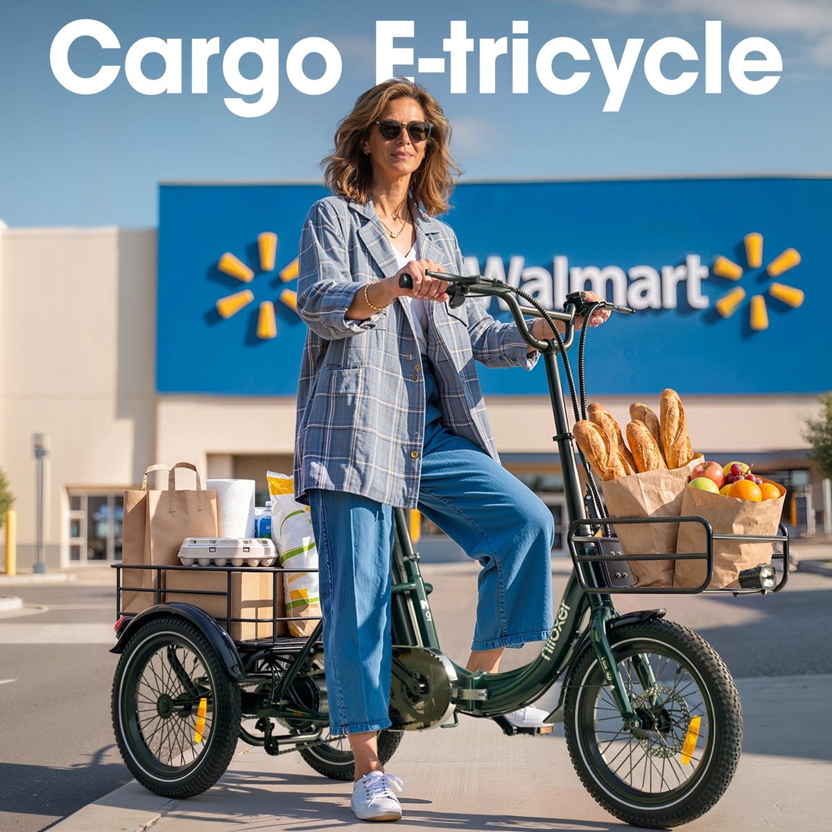 Foldable Electric Tricycle for Adults & Seniors