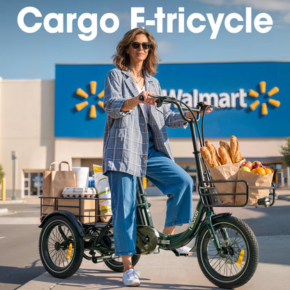 Foldable Electric Tricycle for Adults & Seniors